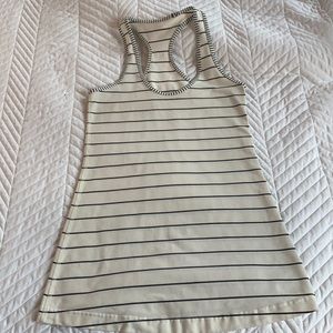 Size 2 Lululemon white tank top
